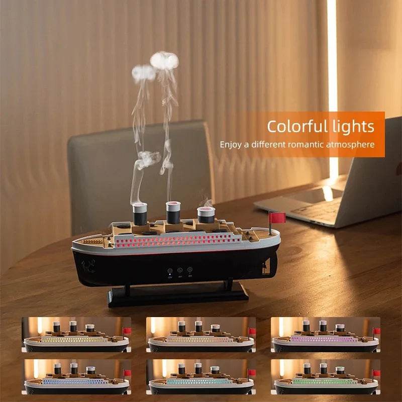 Titanic Ship Air Humidifier: Elegant Décor Meets Fresh Air