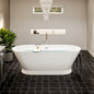 Eviva Princess 60" Glossy White Acrylic Freestanding Bathtub