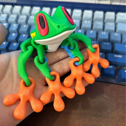 Magnetic Tree Frog Toy – 3D Printed Home Decor