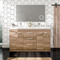 Eviva Lugano Bath Vanity with Acrylic Top and Integrated Sink (24"-84")