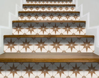 Decorative Tile stickers set of 24 Peel & Stick