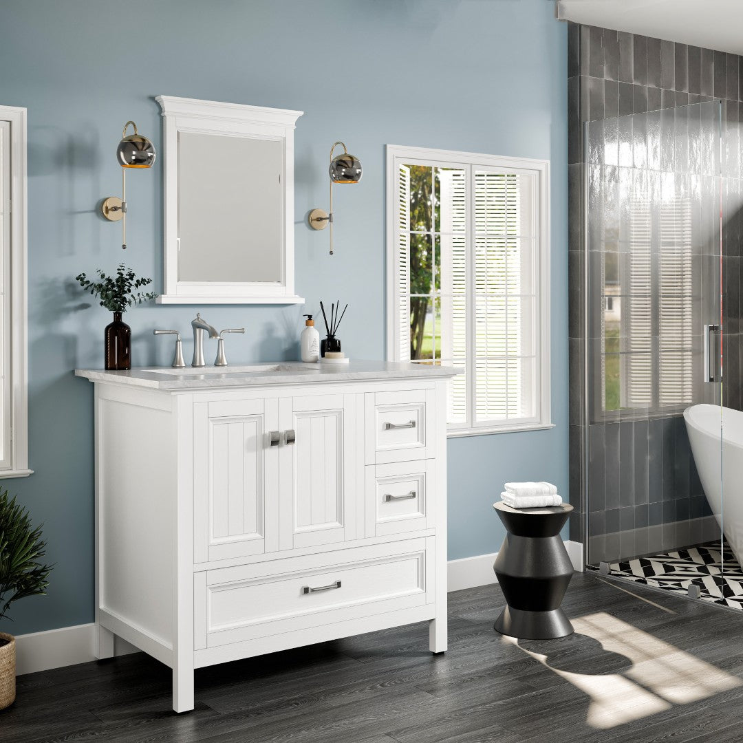 Eviva Britney Wooden Framed Mirror