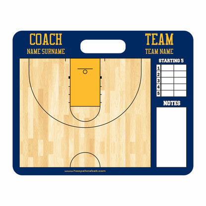 WOMEN'S NCAA Custom American Style Magnetic Coaching Board 15.7'' x 12.6'' / 40 cm x 32 cm