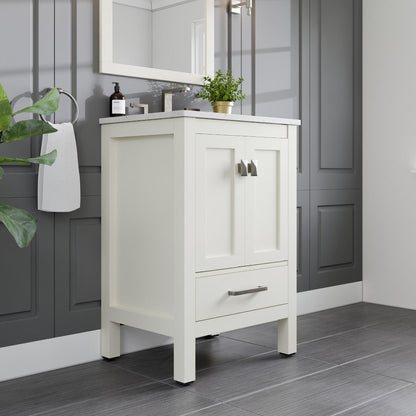 Eviva Aberdeen Bath Vanity with Counter Top and Undermount Porcelain Sink (24"-96")
