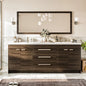 Eviva Lugano Bath Vanity with Acrylic Top and Integrated Sink (24"-84")
