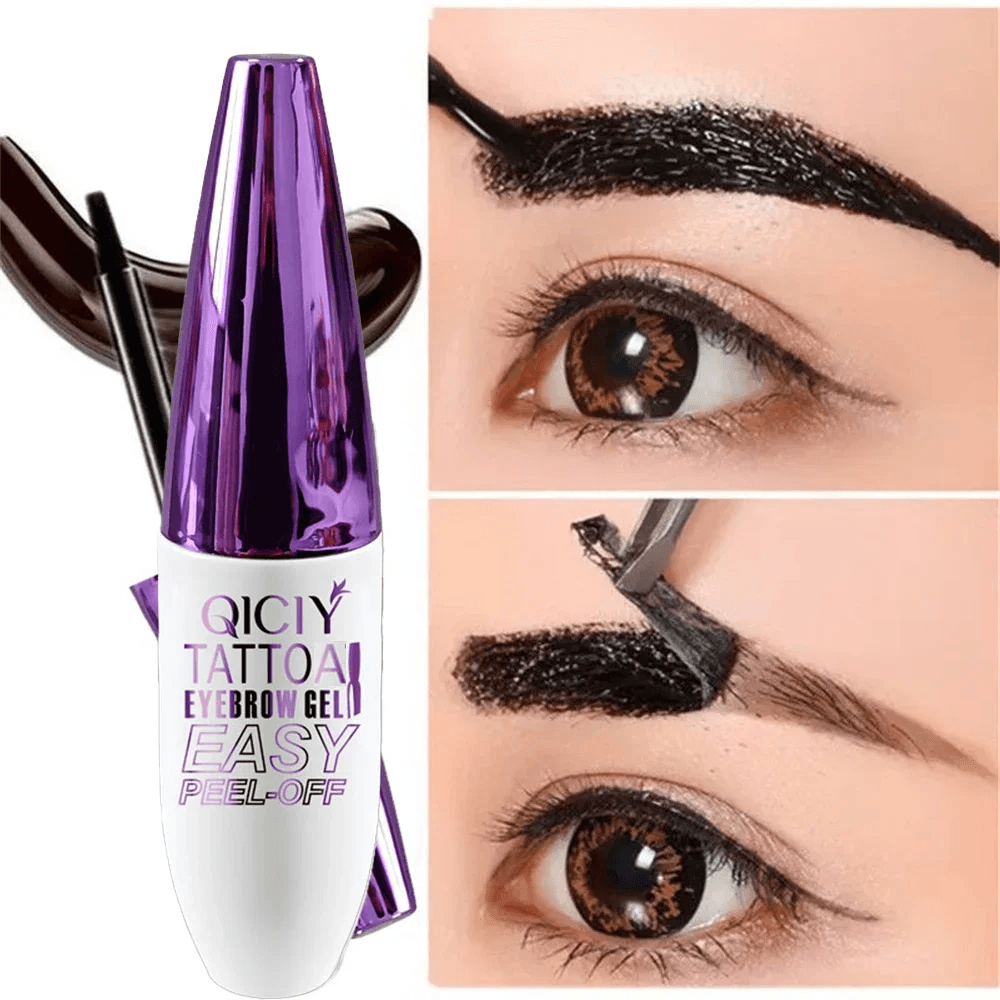 Easy Peel Off Eyebrow Gel Long-Lasting, Waterproof & Smudge Proof