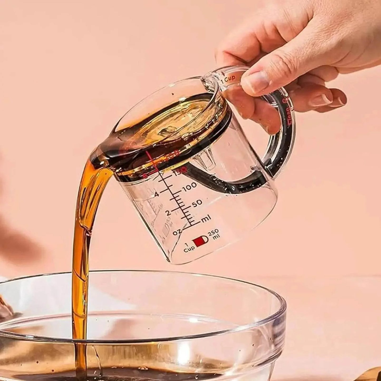 4-in-1 Adjustable Measuring Cup-Cup – One Tool, All Sizes