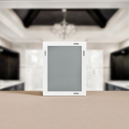 Eviva Aberdeen 72" x 30" Rectangular White Wooden Framed Mirror