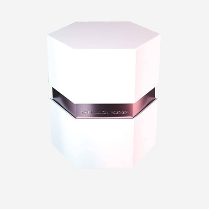 One in a Million™ White Hexagon Box | Bright Purple Rose