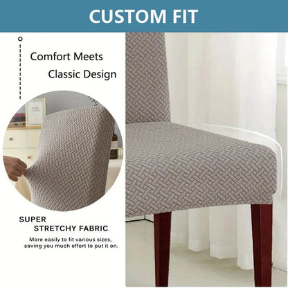 Resilient Chair Cover Washable Dining Chair Cover