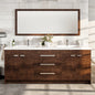 Eviva Lugano Bath Vanity with Acrylic Top and Integrated Sink (24"-84")