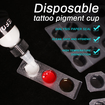 Tattoo Ink Cups-EO sterilization-24pcs-15cups/1pcs