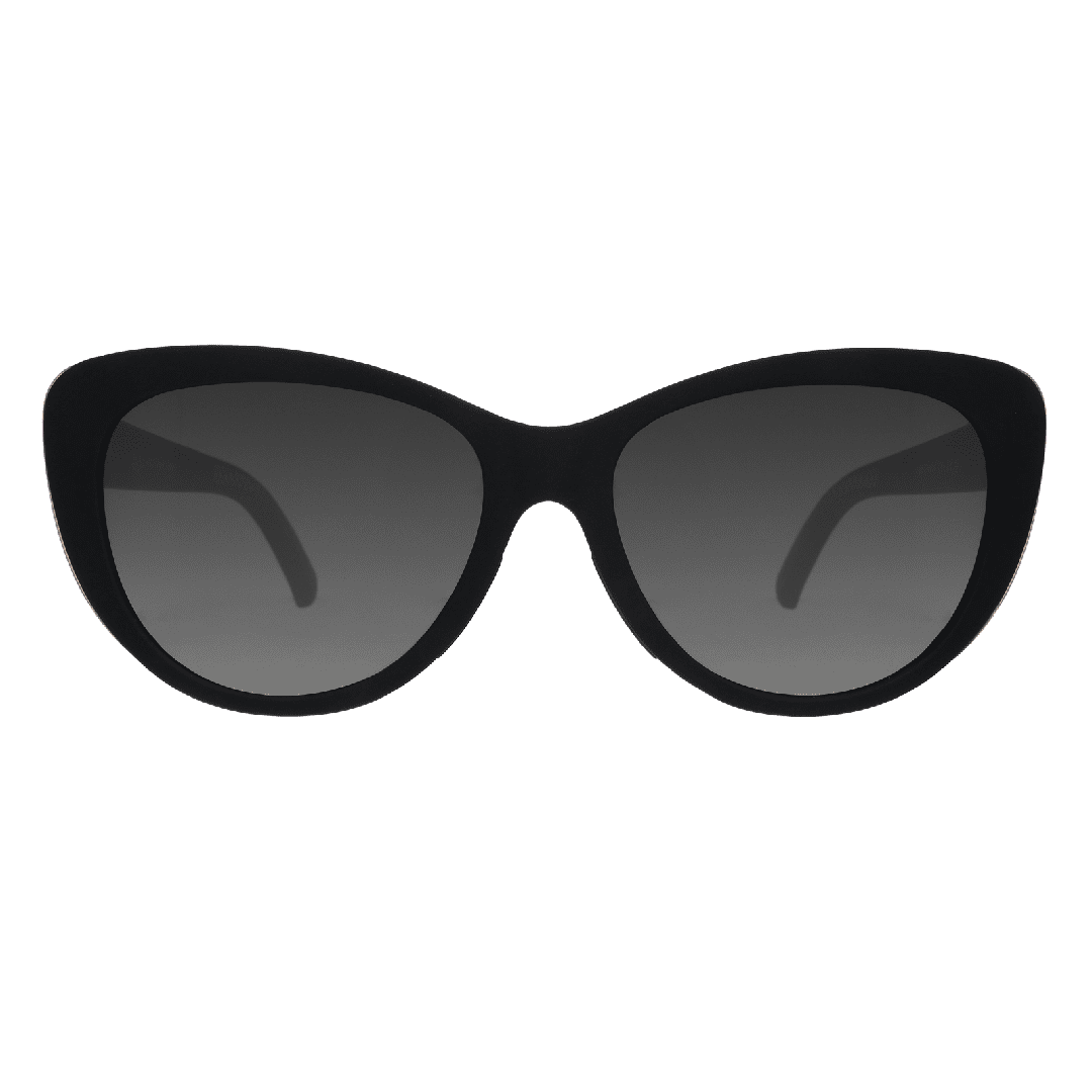 "It's Noir, Darling" Glam G Polarized Sunglasses