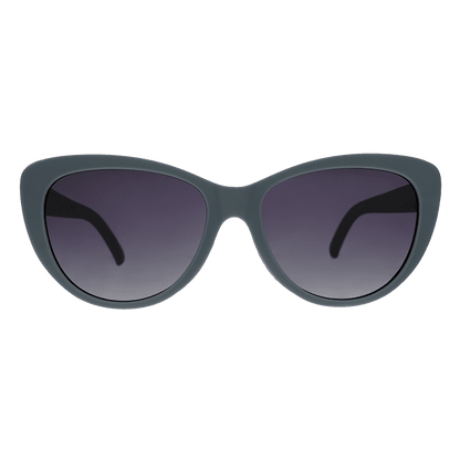 "Not Gray, Diet Black" Glam G Polarized Sunglasses