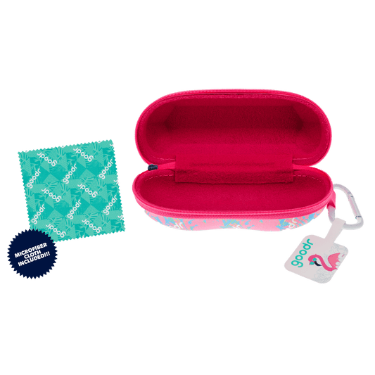 "We Made A Good Case” Sunglasses Case with Carabiner