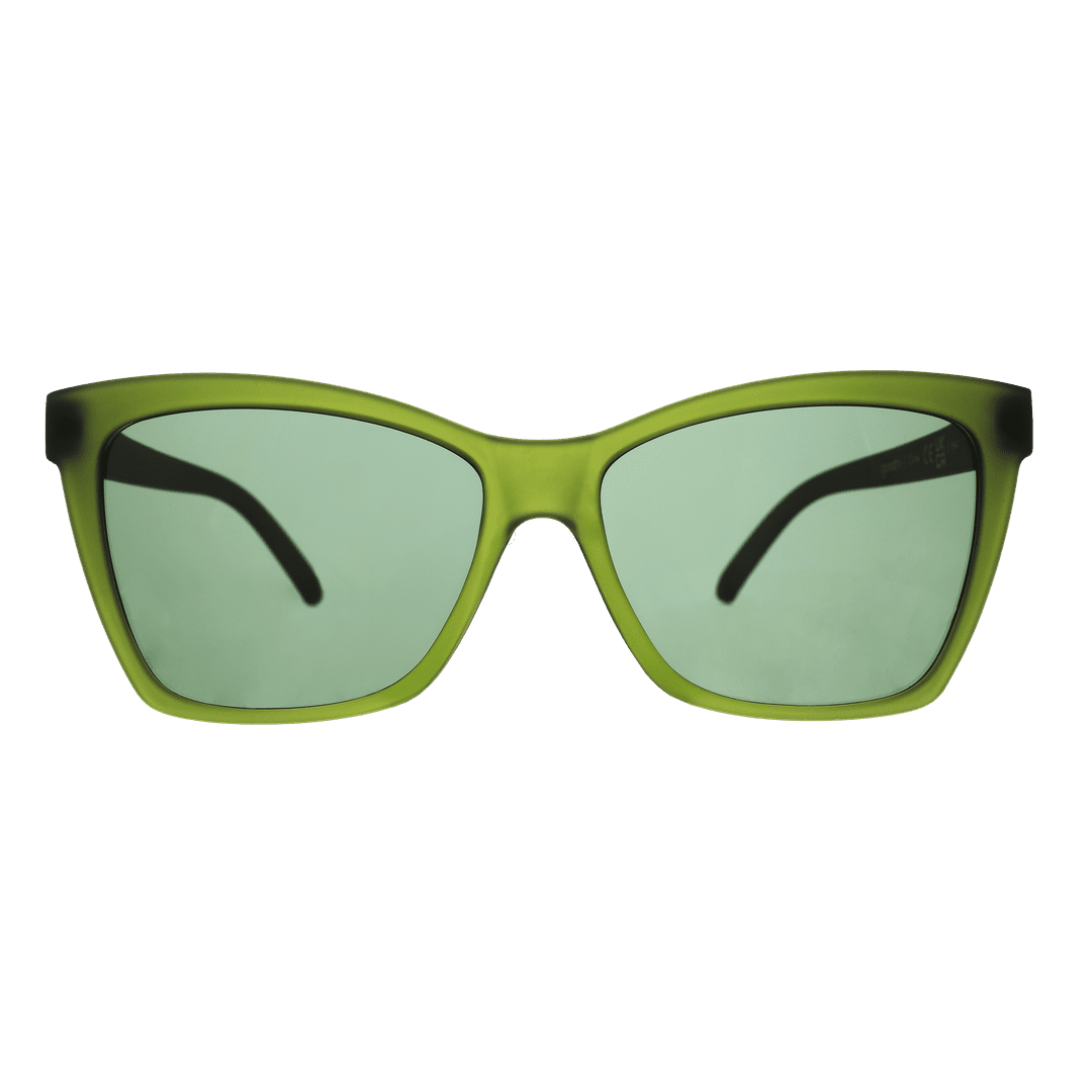 "Garnish Me In Greens" Polarized Pop G Sunglasses