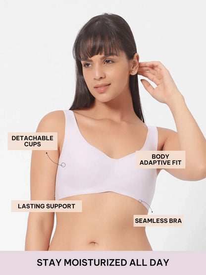 Skin-Soothing Wirefree Ceramide Infused Bra