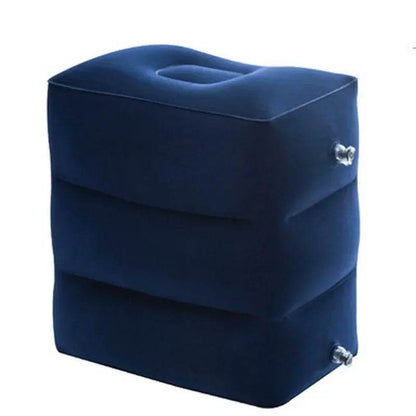 Airplane Footrest Pillow – Travel Comfort for Flights, Cars & Buses