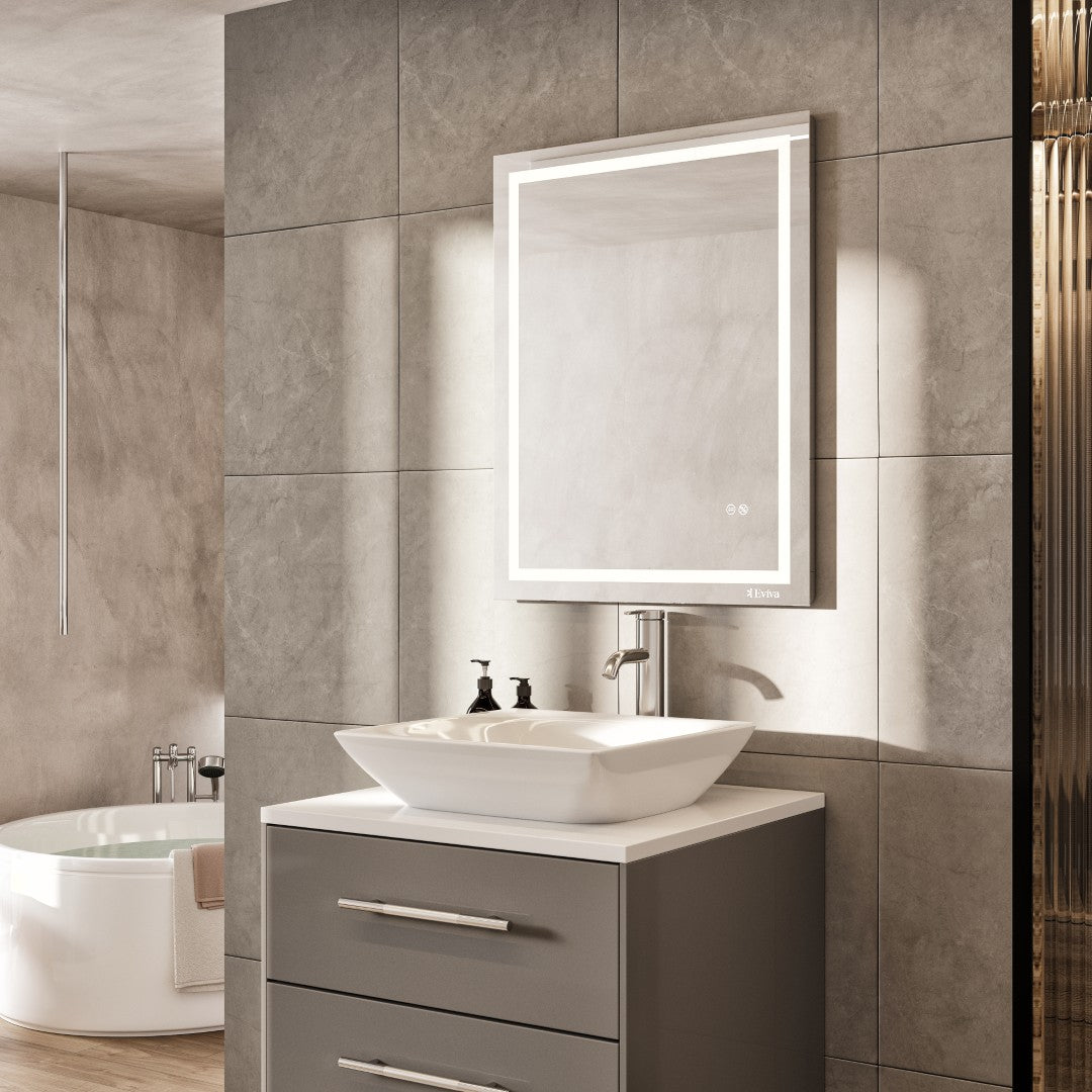 Eviva Glow Frameless Mirror