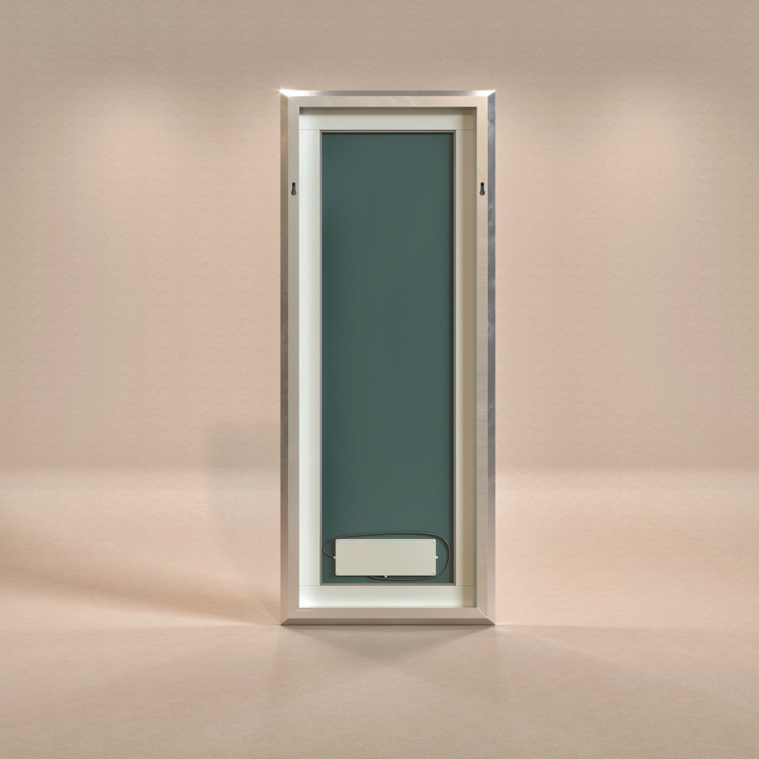 Eviva Sofy 24" x 67" Rectangular Aluminum Aluminum Framed Mirror