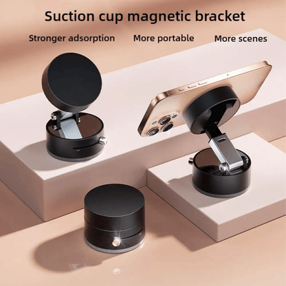 Double-Sided Magnetic Suction Phone Holder Foldable & Adjustable Stand