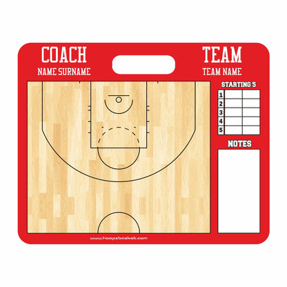 WNBA Custom American Style Magnetic Coaching Board 22'' x 17.5'' / 56 cm x 45 cm