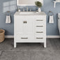 Eviva Aberdeen Bath Vanity with Counter Top and Undermount Porcelain Sink (24"-96")
