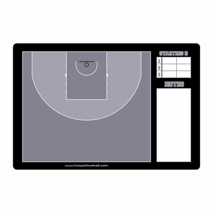 Custom 3x3 Basketball Coaching Board 15.7 x 10.6
