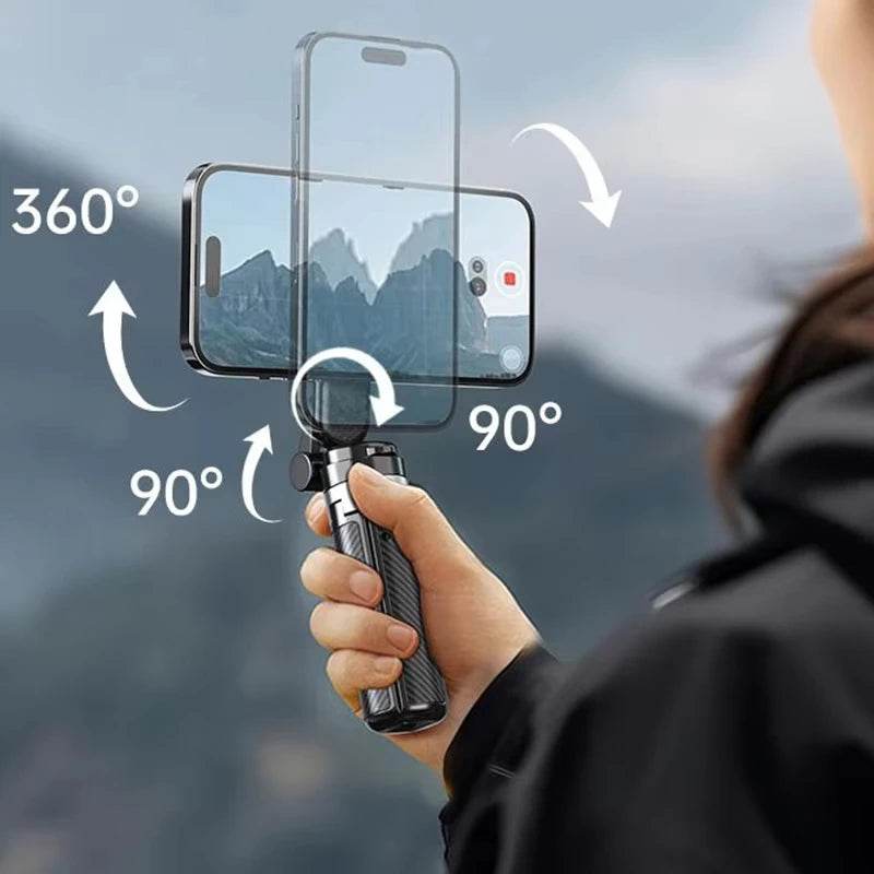4-in-1 Selfie Stick – Rotate, Snap, Shine