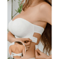 Seamless Ice Silk Strapless Bra Wire-Free & Padded