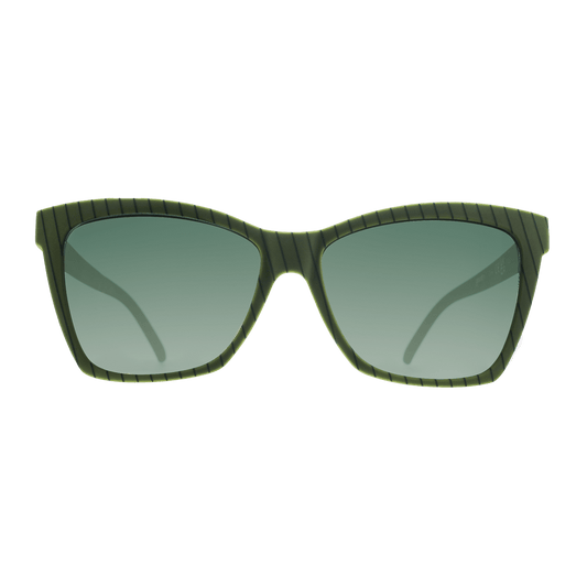"Swirls Martini, Becomes Icon" Pop G Formal Polarized Sunglasses