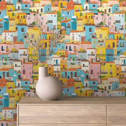 Portofino Sunbeam Mural