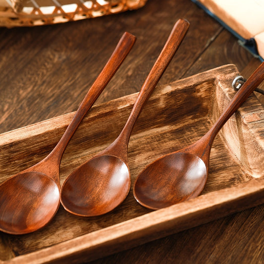 Elegant Wooden Spoon for Healthy Meal Prep | Kitchen + Metal
