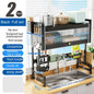 Kitchen Sink Storage Stand Surface Washed Bowl And Chopstick Rack | Kitchen + Metal