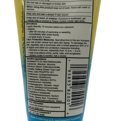 Hook Ya Sport Mineral Sunscreen Lotion SPF 50 – Reef Safe, Bait Safe, Boat Safe