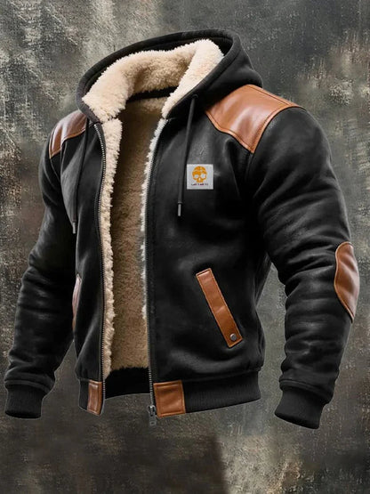 Digital Print Hooded Jacket - Solid Color Fleece Lined Cardigan for Men and Women (Sizes S-5XL)