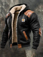 Digital Print Hooded Jacket - Solid Color Fleece Lined Cardigan for Men and Women (Sizes S-5XL)