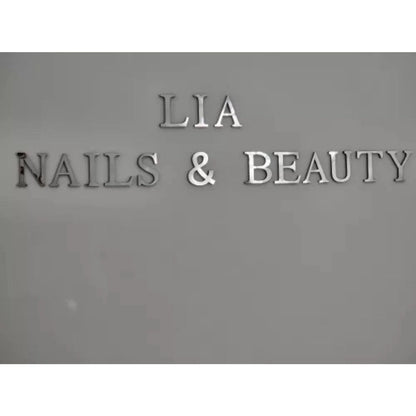 3D Acrylic Letter Wall Decor Stickers 26-Pack