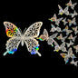 3D Gold Butterflies Kids Room Wall Decor 12-Pack