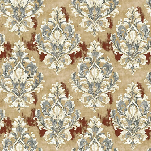 Aged Manor Grandeur Wallpaper