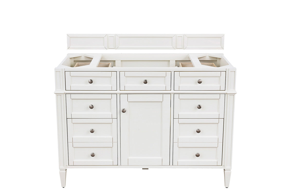 Brittany 48" Single Vanity in Bright White