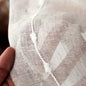 Elegant Embroidered Ball Linen Sheer Curtain for Home
