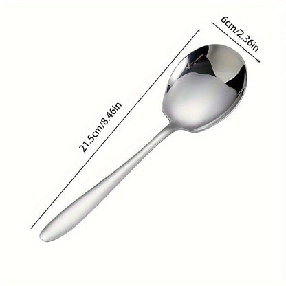 Multipurpose Stainless Steel Serving Spoon for Restaurants  Dorms