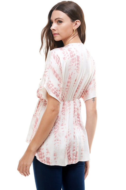 Flowy V-Neck Top with Relaxed Fit | Apparel | Kitchen + Metal