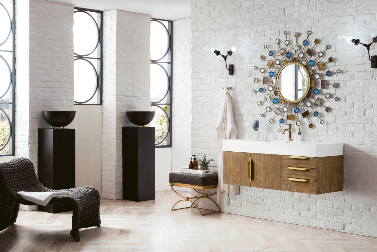 Columbia 48" Single Wall Mount Vanity Cabinet