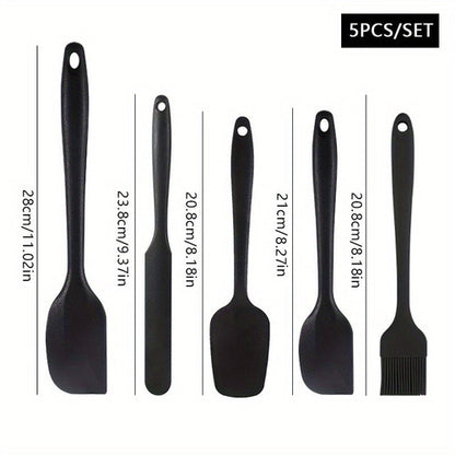 Versatile Silicone Spatula Set Bake Brush and More | Kitchen Essentials | Kitchen + Metal