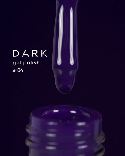 Dark gel polish (new collection) 84, 10 ml color84