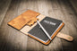 Leather Field Notes Cover -  Saddle Tan