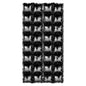 4 Rows Square Foil Balloon Wall Decoration