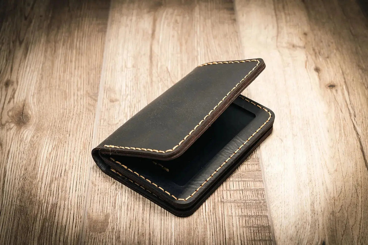 Federal Badge Wallet Small - Black